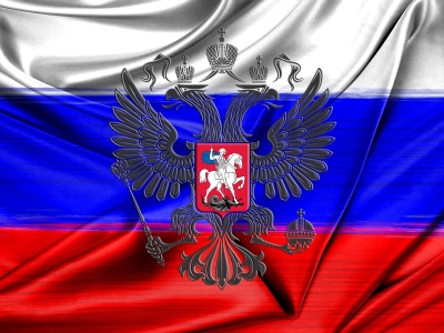 Russische Flagge